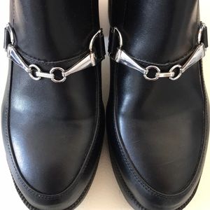 Horsebit Platform Mules